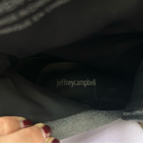 Jeffrey Campbell Houndstooth Print Siren Booties Size 7.5 - Picture 8 of 8